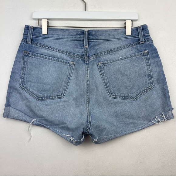 L'AGENCE's high-rise Jazz denim shorts - Picture 2 of 9